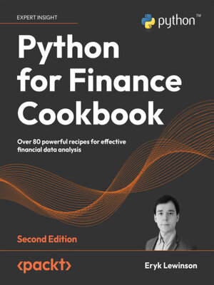 cover image of Python for Finance Cookbook